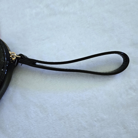 Juicy🍊 Couture "Simply Perfect" Black Heart🖤 Zip Around Coin Purse - NWT - Picture 12 of 16
